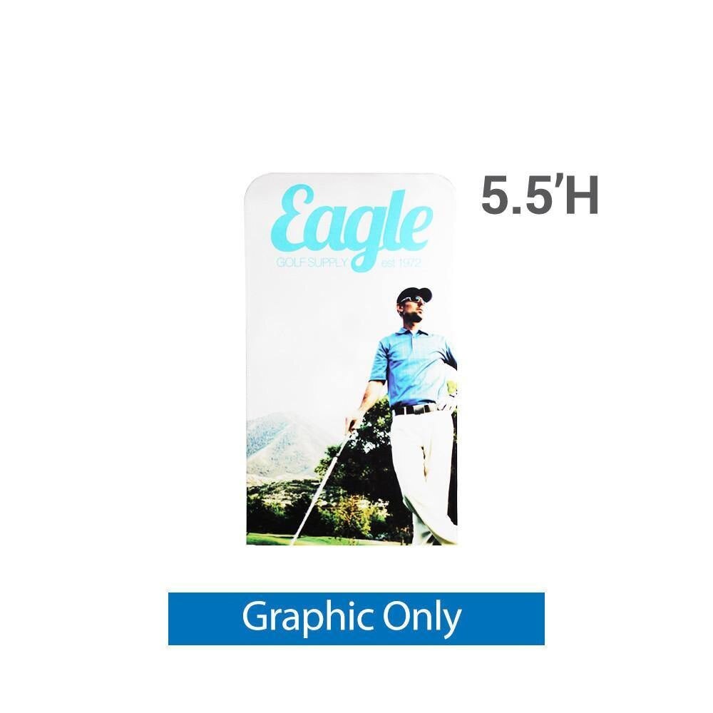 3 ft. EZ Extend® Display — Double Sided Graphic Only / 66 in